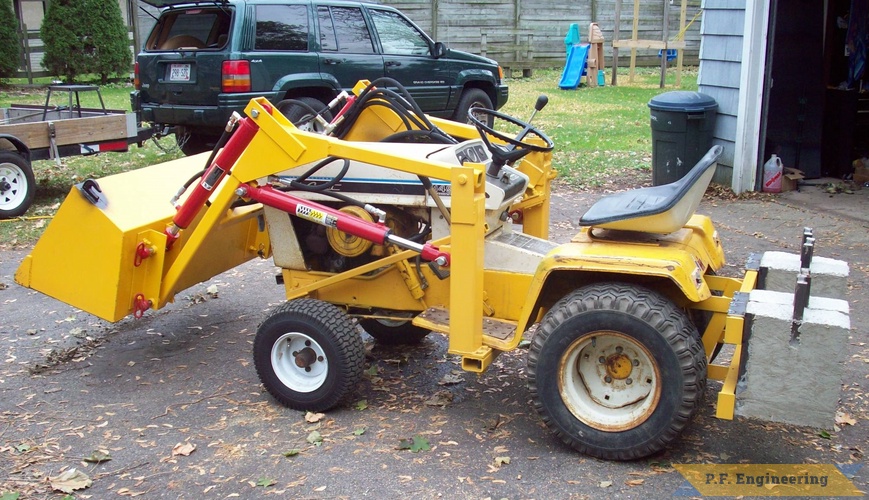 Pf Engineering — Do It Yourself Plans — Gallery Image Cub Cadet 149